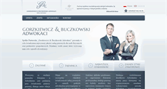Desktop Screenshot of gbadwokaci.pl